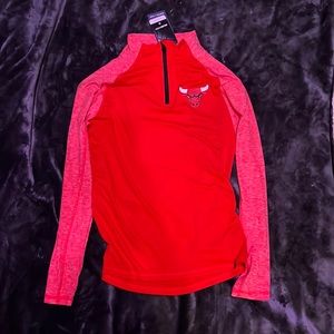 New Women’s Chicago Bulls 1/4 Zip
